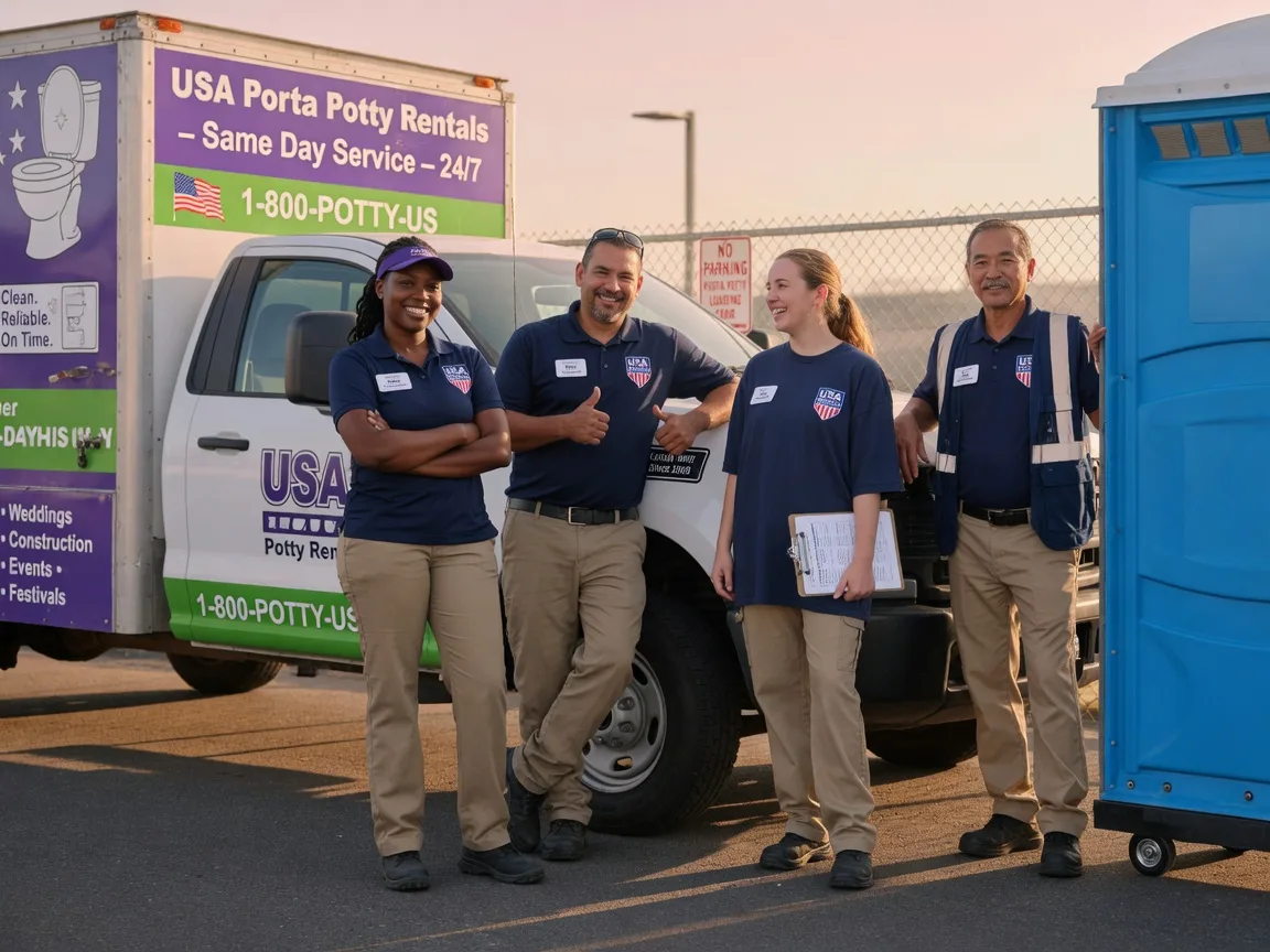 Porta Potty Rental company in Glenhaven, CA